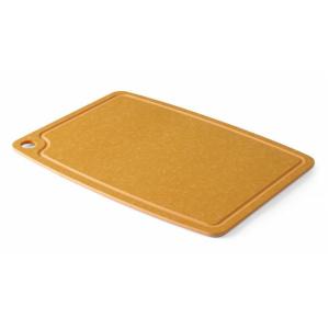 Hendi Deska do krojenia z włókna drzewnego 370x275x6 mm brązowa | Hendi