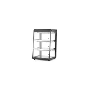 Hendi Witryna grzewcza nastawna czarna 472x447x775 mm | Hendi