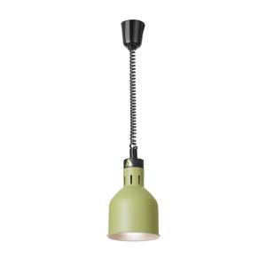 Hendi Lampa do podgrzewania potraw wisząca cylindryczna zielona ⌀175 mm | Hendi