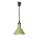 Hendi Lampa do podgrzewania potraw wisząca stożkowa zielona ⌀275 mm | Hendi