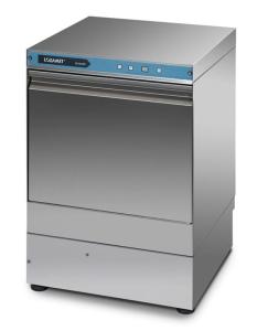 Zmywarka do naczyń stołowych z wyświetlaczem cyfrowym temperatury i pompą spustową wody (zasilanie 400V, moc 6,55 kW) | Lozamet