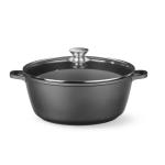 Hendi Garnek z powłoką nieprzywierającą czarny 7.5 l | Hendi