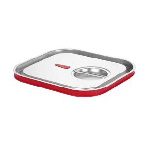 Hendi Pokrywka do pojemników GN z uszczelką silikonową 2/3 GN 354x325 mm | Hendi