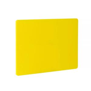Hendi Deska do krojenia HACCP żółta prostokątna 450x300 mm | Hendi