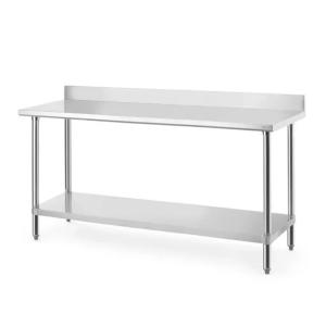 Hendi Stół przyścienny z półką skręcany 1200x600x950 mm | Hendi