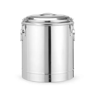 Termos do transportu żywności, HENDI, Kitchen Line, 36L, srebrny, ⌀400x(H)500mm | Hendi