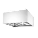 Hendi okap przyścienny skręcany 1205x1000x450 mm | Hendi