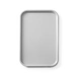 AmerBox Taca fast food z polipropylenu GN 1/1 GN 1/1 jasnoszary 530x325x20 mm Prostokątny | Amerbox