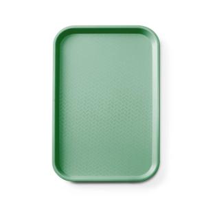 AmerBox Taca fast food z polipropylenu GN 1/1 GN 1/1 zielony 530x325x20 mm Prostokątny | Amerbox