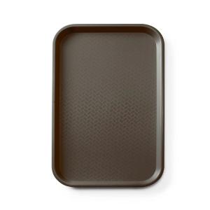 AmerBox taca fast food z polipropylenu GN 1/1 GN 1/1 brązowy 530x325x20 mm Prostokątny | Amerbox