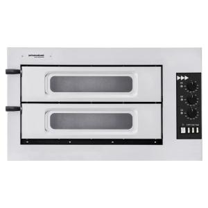 Prismafood Piec do pizzy 2-komorowy 2xø45 cm | Prismafood