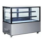 Arktic/Hendi Witryna chłodnicza ekspozycyjna 510 l z oświetleniem LED czarna | Arktic