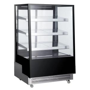 Arktic/Hendi Witryna chłodnicza ekspozycyjna 500 l z oświetleniem LED czarna | Arktic