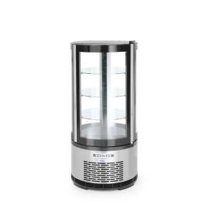 Arktic/Hendi Witryna chłodnicza ekspozycyjna 100 l z oświetleniem LED czarna | Arktic