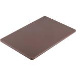 Stalgast Deska do krojenia HACCP 450x300x13 mm brązowa do wędlin | Stalgast