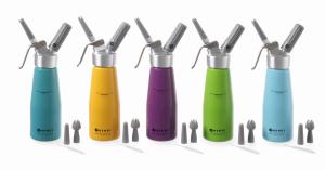 Syfon do bitej śmietany Kurt Scheller Edition turkusowy | Hendi