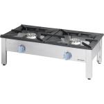 Stalgast Taboret gazowy Top Line podwójny 2x9 kW - propan-butan | Stalgast