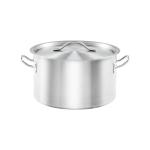 Gredil Garnek średni z pokrywką stalowy ⌀240 mm 6,1 l | Gredil