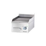 Stalgast Płyta grillowa elektryczna ryflowana 400 mm | Stalgast