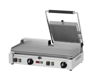 Grill kontaktowy podwójny ryflowany PD - 2020 RSP | Red Fox