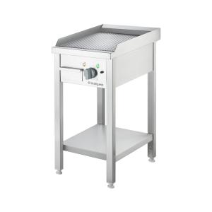 Stalgast Płyta grillowa elektryczna wolnostojąca ryflowana 4 kW | Stalgast