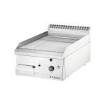 Stalgast Płyta grillowa chromowana gazowa ryflowana 6,5 kW G20 | Stalgast