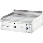 Stalgast Płyta grillowa chromowana gazowa ryflowana 13 kW G30 | Stalgast