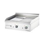 Stalgast Płyta grillowa chromowana elektryczna gładka/ryflowana 8,1 kW | Stalgast