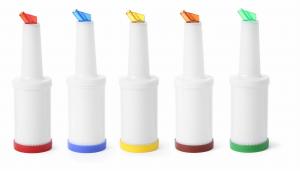 Dyspenser barmański 2-częściowy czerwony | Hendi