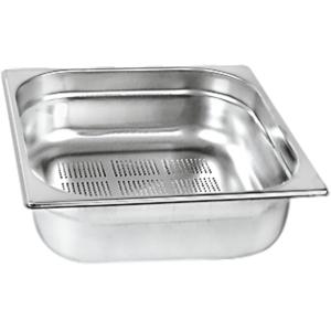 Pojemnik stalowy, perforowany, GN 2/3, H 65 mm | Stalgast