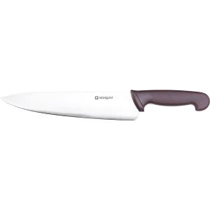 Nóż kuchenny, HACCP, brązowy, L 250 mm | Stalgast