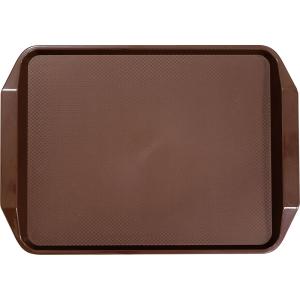 Taca kelnerska 430x305x30 mm, brąz | Stalgast