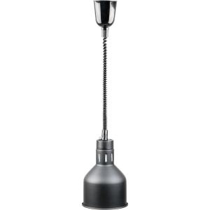 Lampa do podgrzewania potraw wisząca, czarna, P 0.25 kW, U 230 V | Stalgast