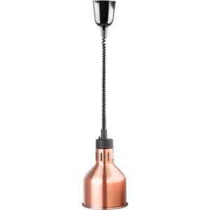 Lampa do podgrzewania potraw wisząca, miedziana, P 0.25 kW, U 230 V | Stalgast