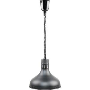 Lampa do podgrzewania potraw wisząca, czarna, P 0.25 kW, U 230 V | Stalgast