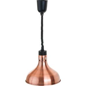 Lampa do podgrzewania potraw wisząca, miedziana, P 0.25 kW, U 230 V | Stalgast