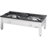 Taboret gazowy podwójny, 1140x607, 2x9.0 kW, G30/37 mbar | Stalgast