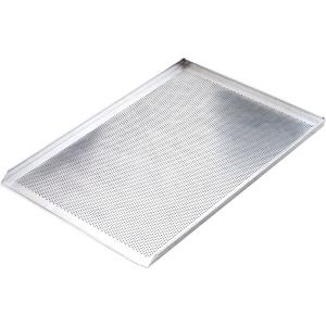 Blacha wypiekowa aluminiowa perforowana 3 ranty, (600x400x20) mm | Stalgast
