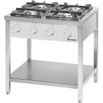 Kuchnia gazowa, 4-palnikowa, 900 mm, 24.0 kW, G30 | Stalgast