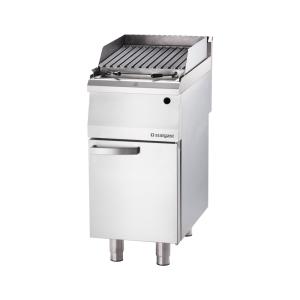 Lava grill gazowy, ruszt V, 400x700, 8.0 kW, G30/37 mbar | Stalgast
