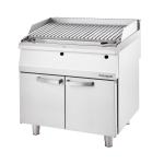 Lava grill gazowy, ruszt V, 800x700, 16.0 kW, G30/37 mbar | Stalgast