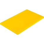 Deska do krojenia, żółta, HACCP, GN 1/1 | Stalgast