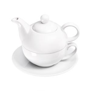 Dzbanek z filiżanką i spodkiem, Isabell, V 350 ml | Stalgast