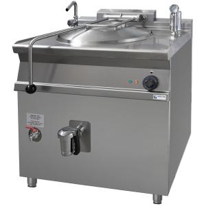 Kocioł warzelny z grzaniem pośrednim, 800x700x900, elektryczny, P 12kW, V 80l | Stalgast