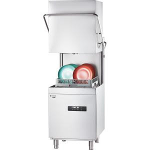 Zmywarko wyparzarka, kapturowa, Digital, dozownik płynu myjącego, pompa zrzutowa, pompa wspomagająca płukanie, P 10.8 kW, U 400 V | Stalgast