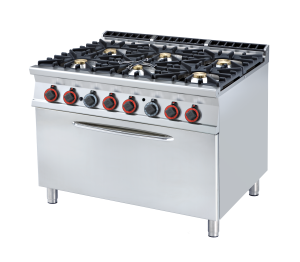Kuchnia gazowa z piekarnikiem CF6 - 912 G | RM Gastro