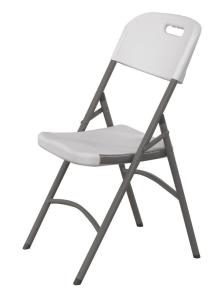 Krzesło cateringowe, AmerBox, max. obciążenie: 175 kg, biały, 540x440x(H)840mm | Hendi