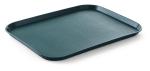 Taca z polipropylenu Fast Food duża, AmerBox, zielony, 350x450x(H)20mm | Hendi