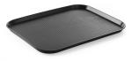 Taca z polipropylenu Fast Food duża, AmerBox, czarny, 350x450x(H)20mm | Hendi