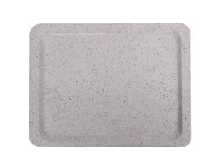 Taca poliestrowa do restauracji samoobsługowych, AmerBox, GN 1/2, granitowy, 325x265mm, Prostokątny | Hendi